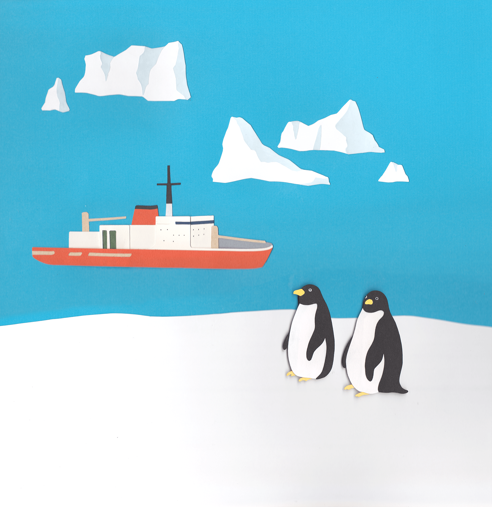 [ illustration ] 南極観測船