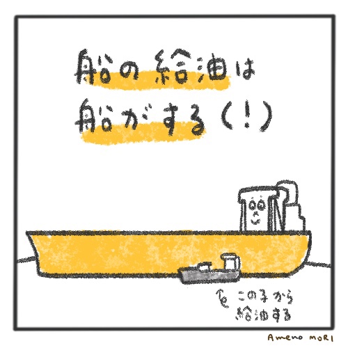 【船乗り家日記】船の給油は船で！