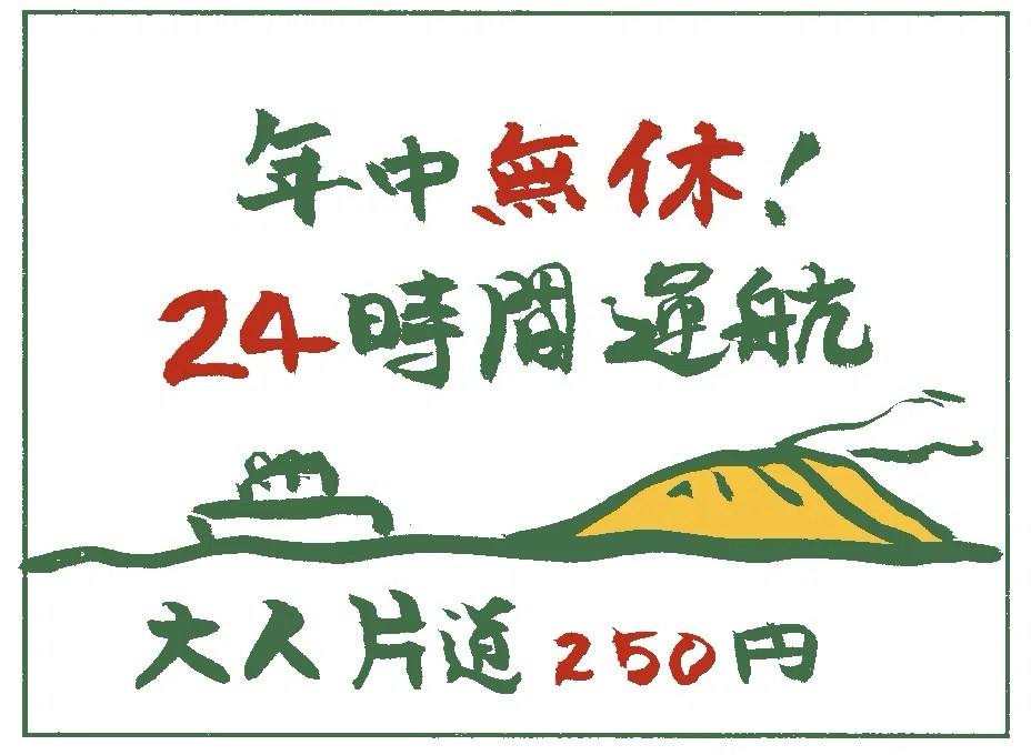 【船で鹿児島02】 思ってたんと違う、桜島フェリー