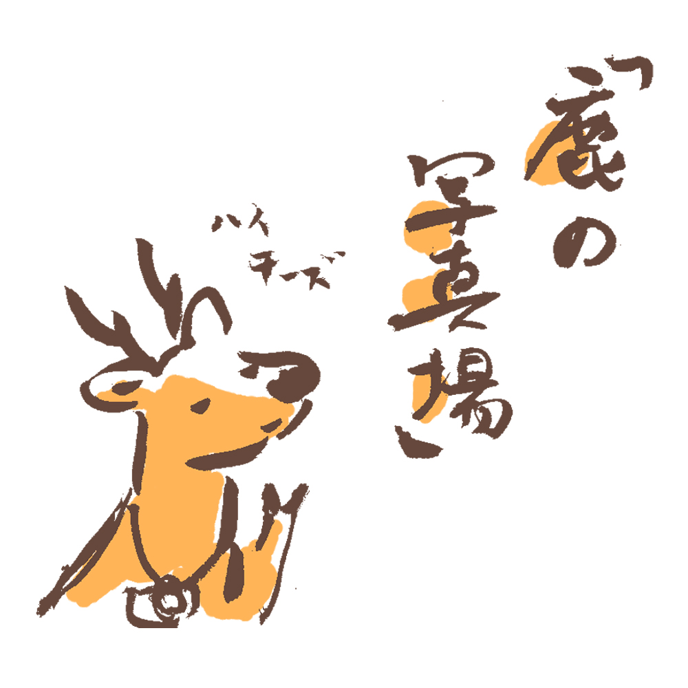 【鹿日記】せんべいで雇われてる鹿